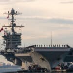 SUA anunţă ample manevre navale NATO în Mediterana, la care participă un portavion american. Exerciţiul nu era programat pentru 2022